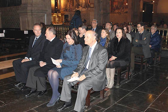 Funeral en memòria de l'acadèmic Pere Maria Orts i Bosch.