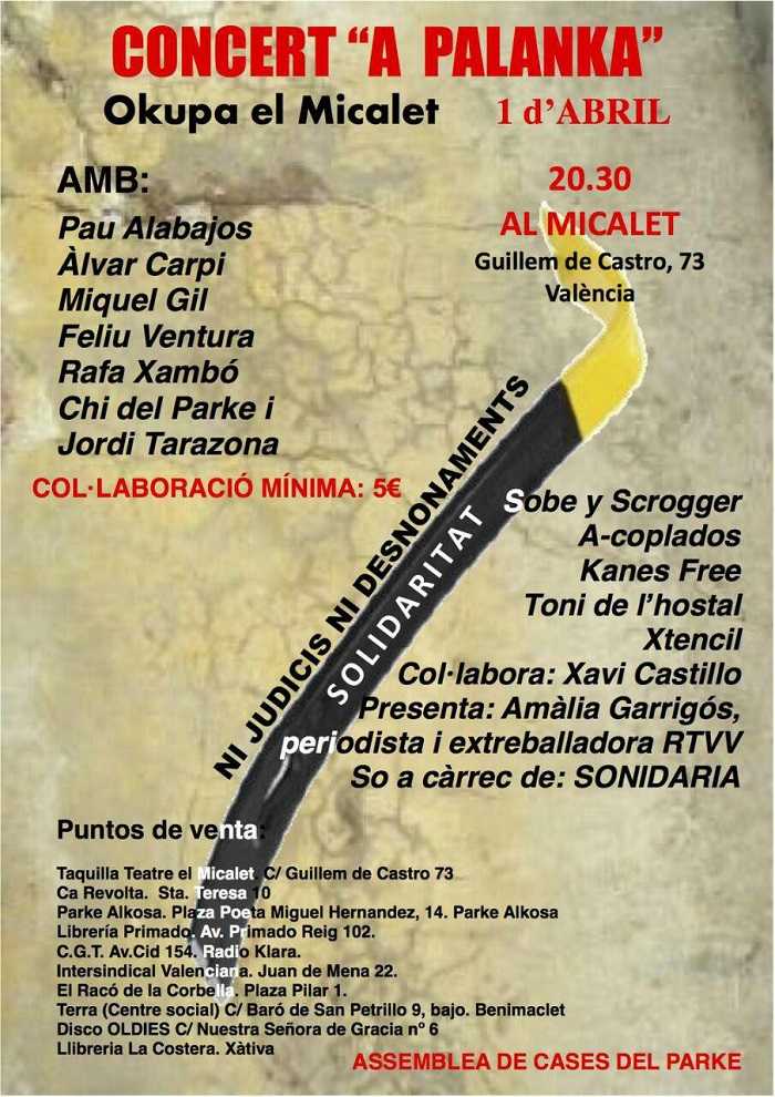 Cartell del concert.