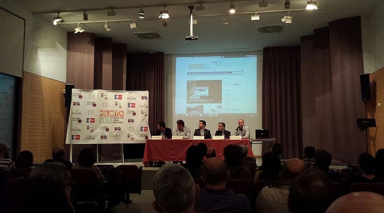 Presentació de PilotaVeu al Lluís Vives.