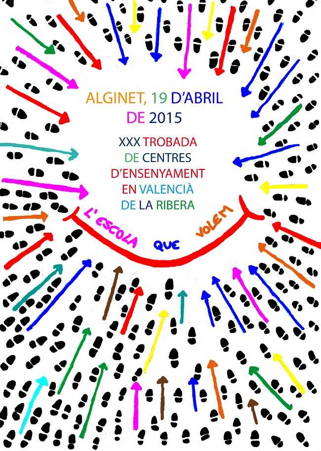 Cartell de la Trobada de la Ribera.