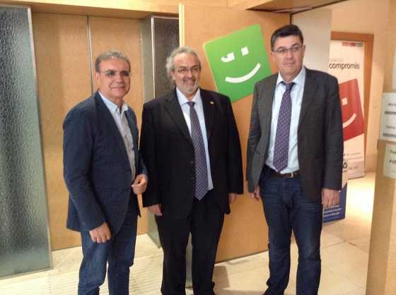 El representants de Compromís i de la FSMCV.