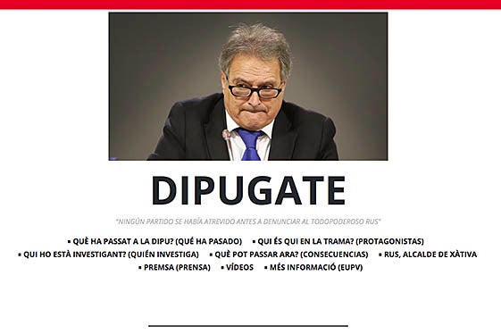 Imatge del web 'dipugate.org'.