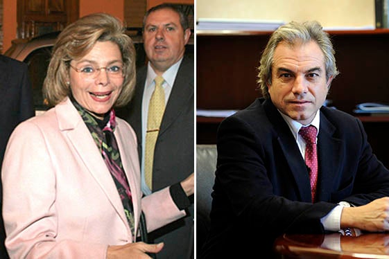 María José Alcón i Máximo Caturla.