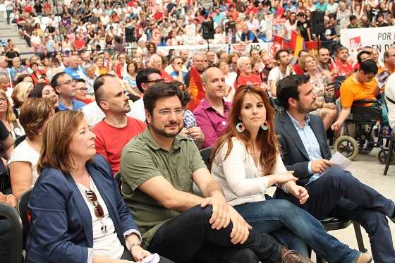 El representants de la formació d'esquerres, aquest dissabte a Alacant.