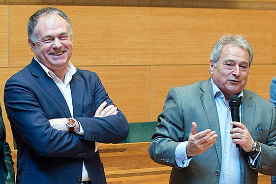 Emilio Llopis i Alfonso Rus.