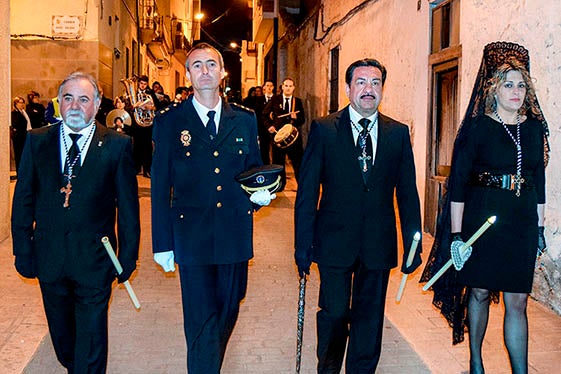 Francisco Martínez (segona persona per la dreta) està sent investigat pel procés d'expropiació dels terrenys per construir una depuradora a Borriol.