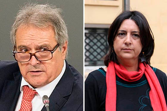 Alfonso Rus i Rosa Pérez Garijo.