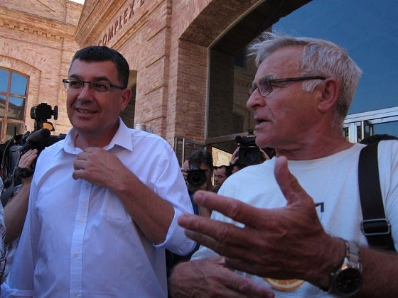 Enric Morera i Joan Ribó.