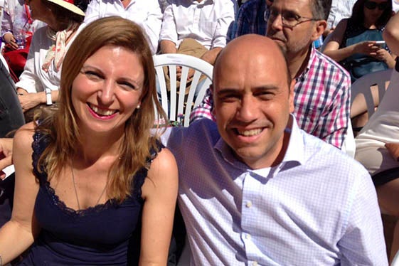 Amparo Marco i Gabriel Echávarri.