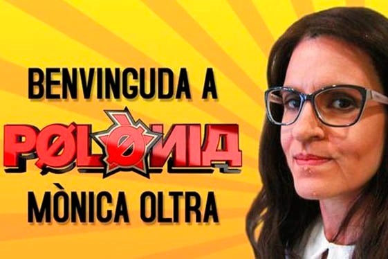 Imatge del personatge de Mònica Oltra en 'Polònia'.