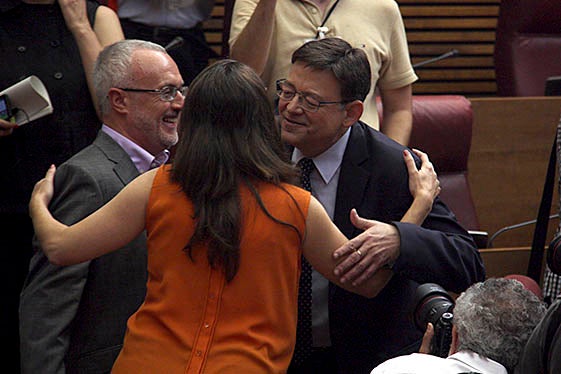 Puig, Oltra i Montiel, aquest dijous.