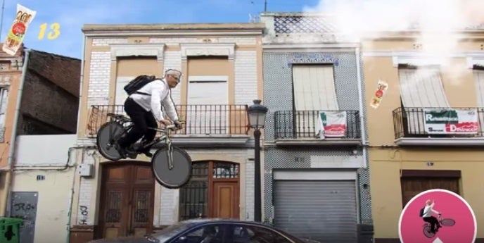 Imatge del videojoc protagonitzat per Joan Ribó.