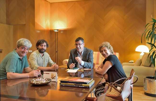 Un moment de la trobada.