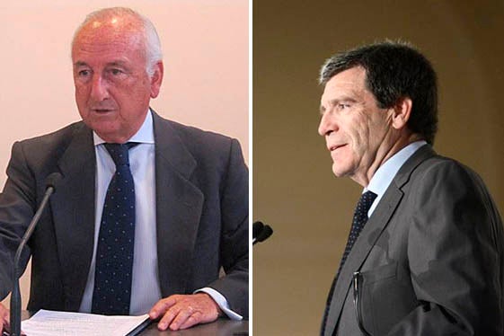 Rafael Aznar i Aurelio Martínez.