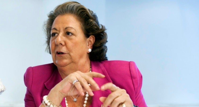 La senadora del PP Rita Barberá en una imatge d'arxiu.