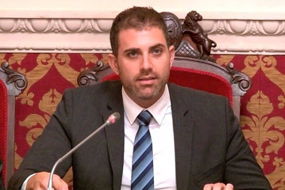 L'alcalde de la localitat i regidor de Comunicació, Jordi Mayor.