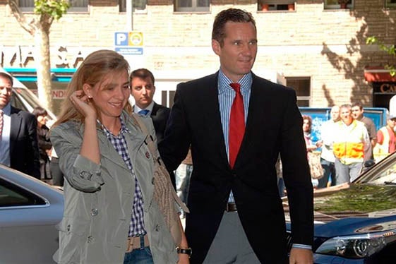 Iñaki Urdangarin i Cristina de Borbó.