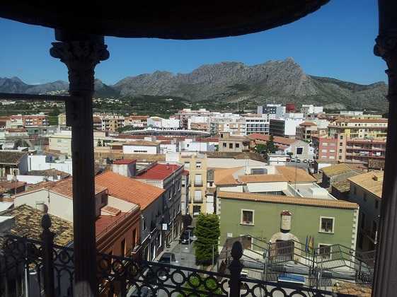 Vista des del campanar d'Ondara.