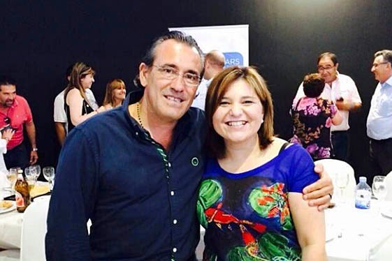 Arturo Torró i Isabel Boning.