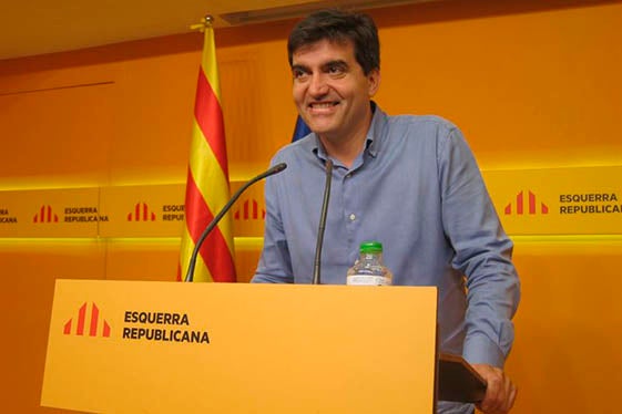 El portaveu d'ERC, Sergi Sabrià.