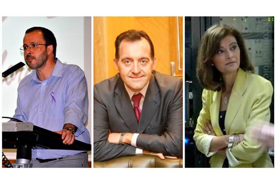 Julián López, Artemi Rallo i Ana Botella.