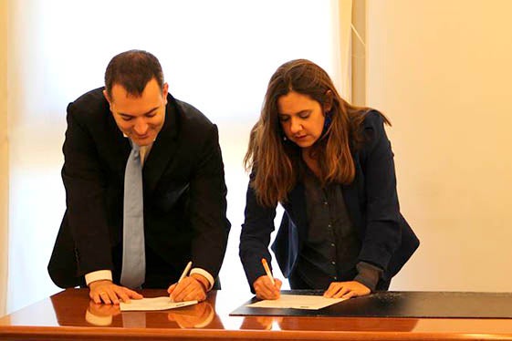 Jordi Juan i Mònica Àlvaro, de Compromís.