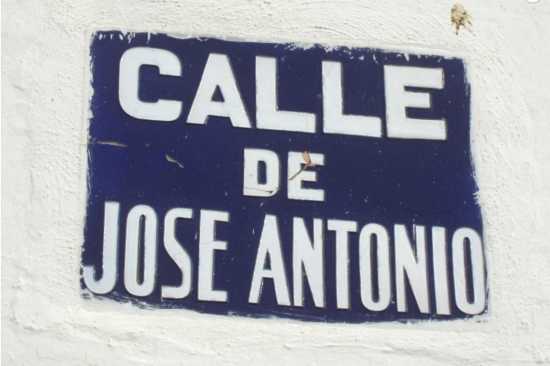 Carrer de José Antonio a la pedania de Mahuella a la ciutat de València.