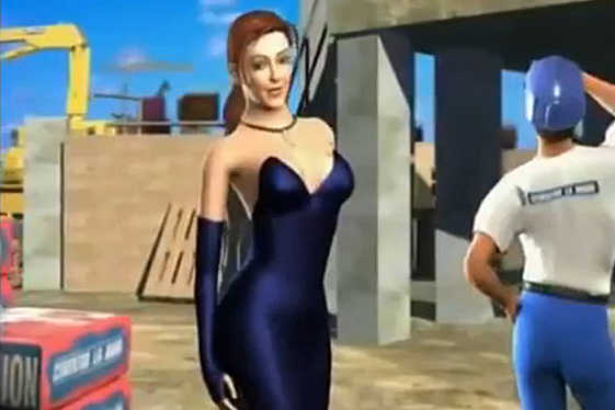 Utilització de la imatge de la dona en publicitat, l'empresa valenciana Cementos La Unión.