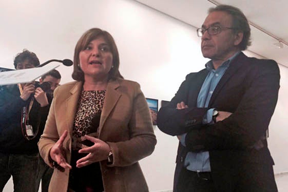 Isabel Bonig i Manolo Mata.