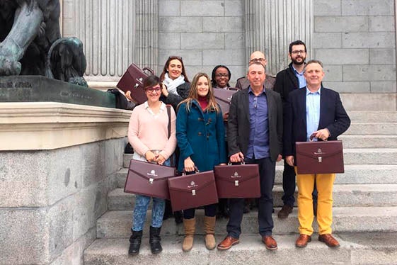 Dels nous diputats triats huit s’han presentat. L’únic que faltava era Rubén Martínez.