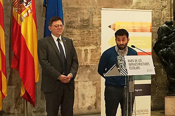 Ximo Puig i Vicent Marzà.