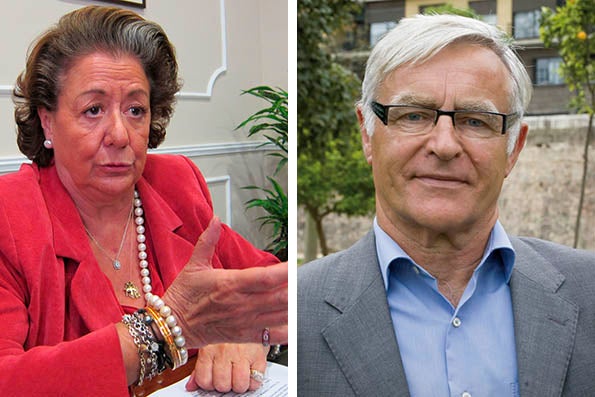 Rita Barberá i Joan Ribó.