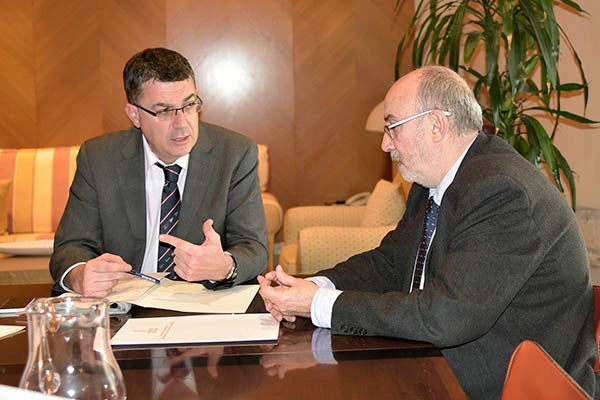 Enric Morera i Manuel Alcaraz.