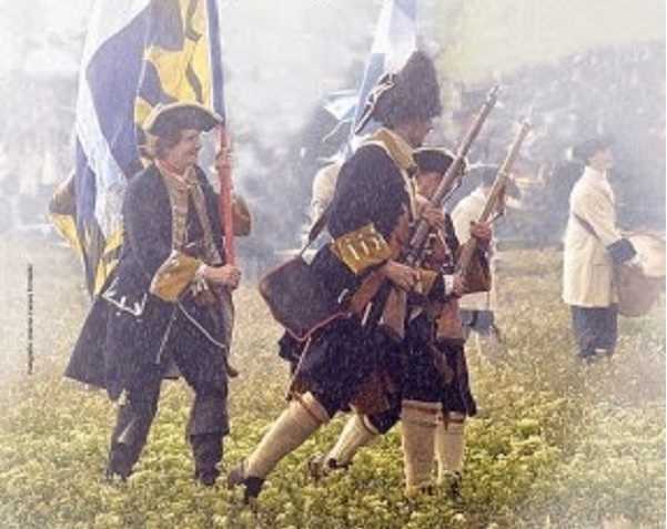 Recreació de la Batalla d'Almansa.