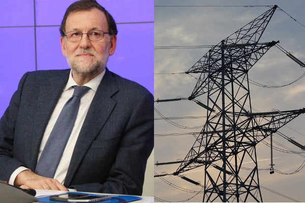 Rajoy i les elèctriques