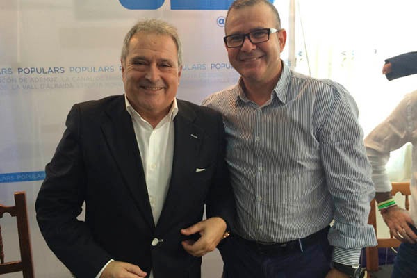 Alfonso Rus i José Miguel Fos.