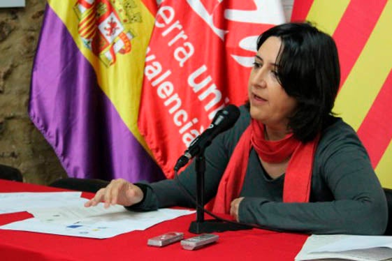 La diputada provincial d'EUPV Rosa Pérez Garijo.