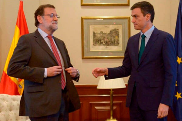 Rajoy i Sánchez.