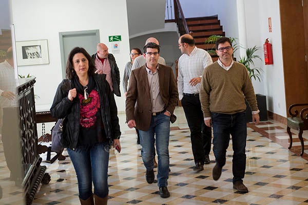 Rosa Pérez, Jorge Rodríguez i Emili Altur.