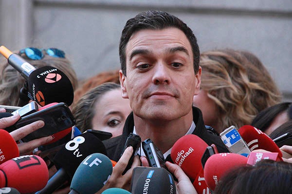 Pedro Sánchez, aquest dimarts al Congrés.
