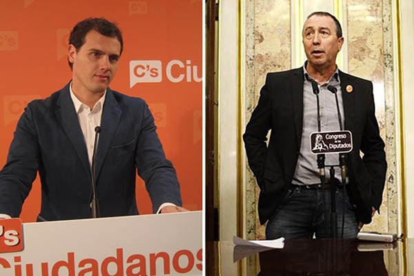 Albert Rivera i Joan Baldoví.