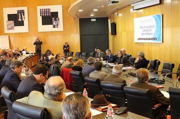 Fòrum Valencià pel Corredor Mediterrani.