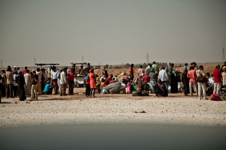 Refugiats en el camp de Za'atari a Jordània Oxfam Intermon.