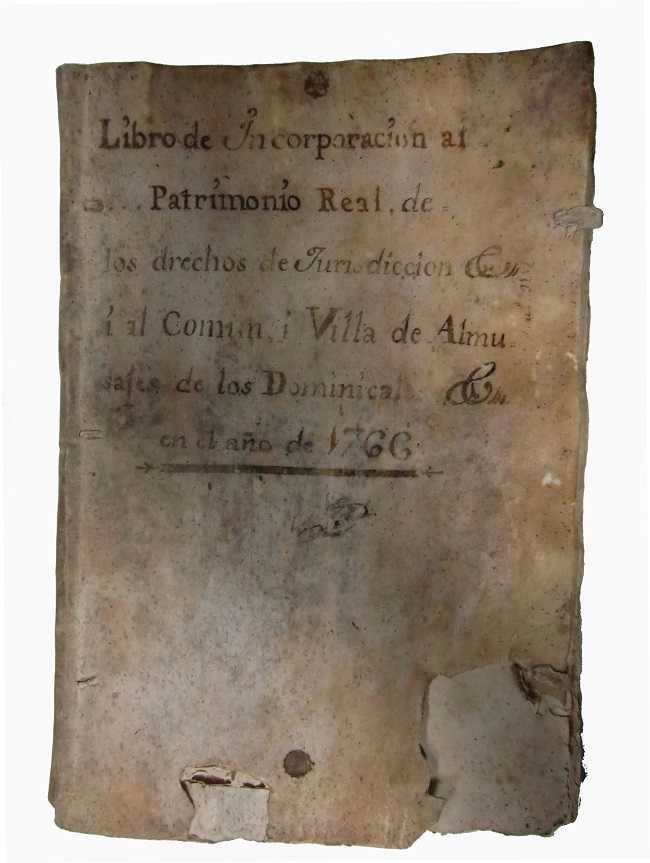 Foto de portada del llibre històric.