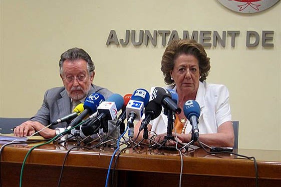 Alfonso Rus i Rita Barberá.