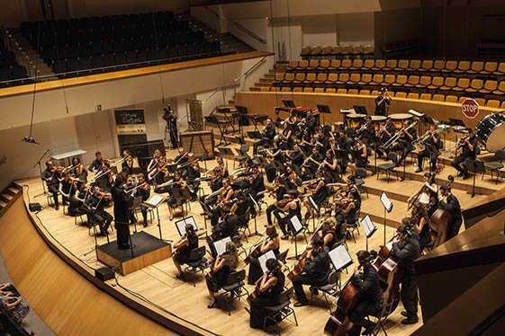 Jove Orquestra Simfònica de l’FSMCV.