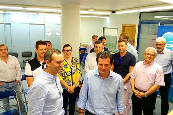 José Ciscar (dreta).