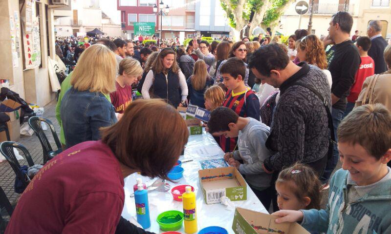 Imatge de la XXVIII Trobada d'Escoles en Valencià de la Safor – Valldigna a la Font d'en Carròs.