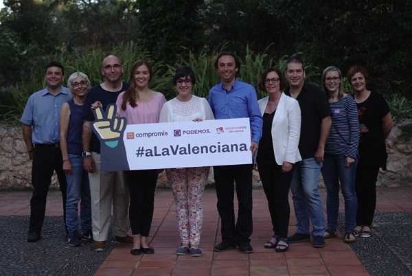 Fotografia de grup de la candidatura.