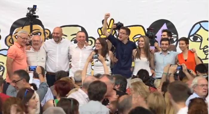 Un moment de l'acte electoral celebrat a València.